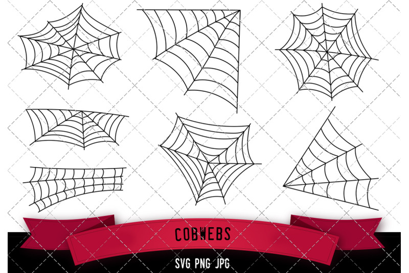 cobwebs-silhouette-vector