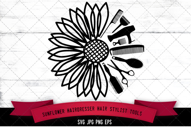 sunflower-hairdresser-hair-stylist-tools-silhouette-vector