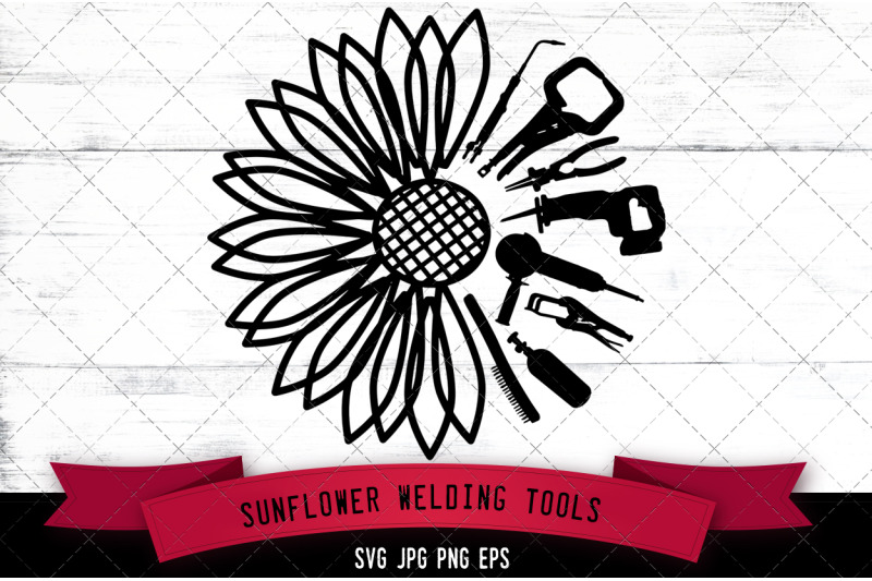sunflower-welding-tools-silhouette-vector
