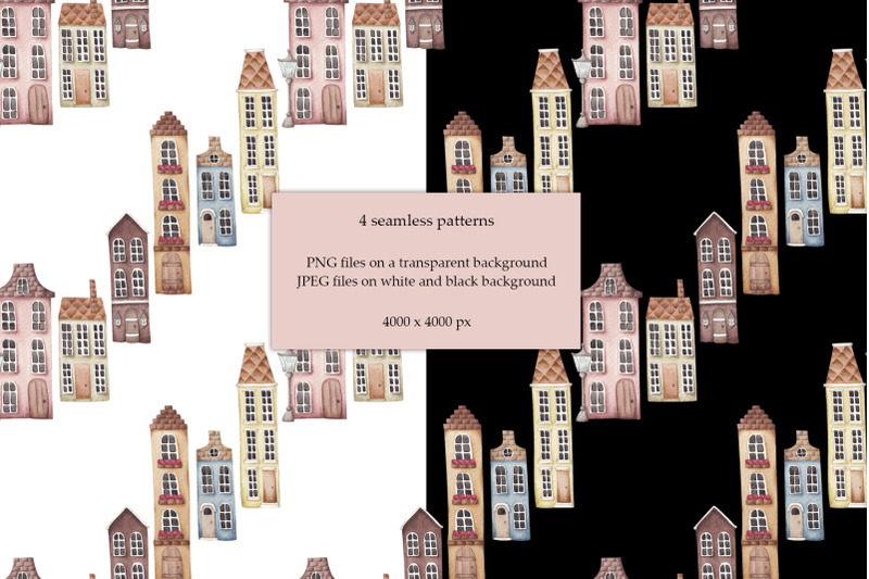 seamless-patterns-and-borders-quot-summer-town-quot