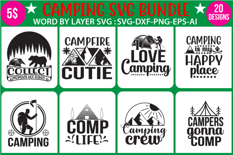 camping-svg-bundle