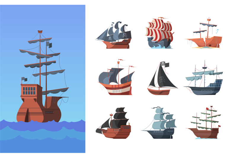 pirate-boats-old-shipping-sails-traditional-vessel-pirate-symbols-gar