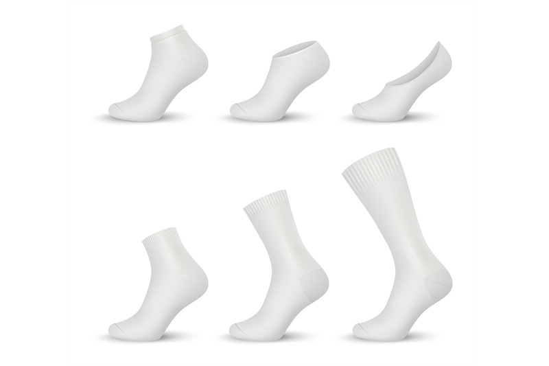 socks-realistic-modern-shoes-fashioned-socks-for-sport-and-daily-acti