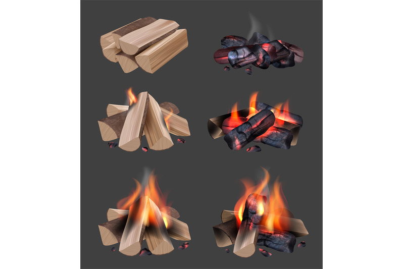 campfire-flame-outdoor-camping-realistic-collection-with-bonfire-brig