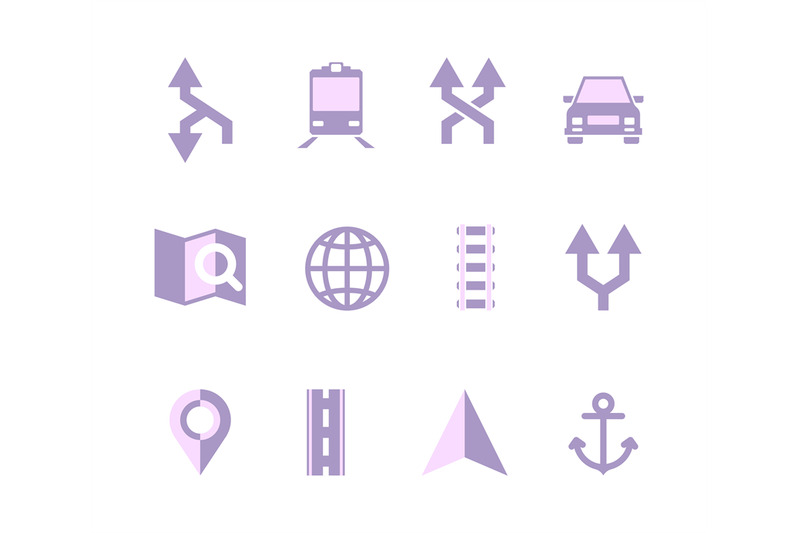 navigation-icons-maps-symbols-navigator-ui-elements-travelling-roads