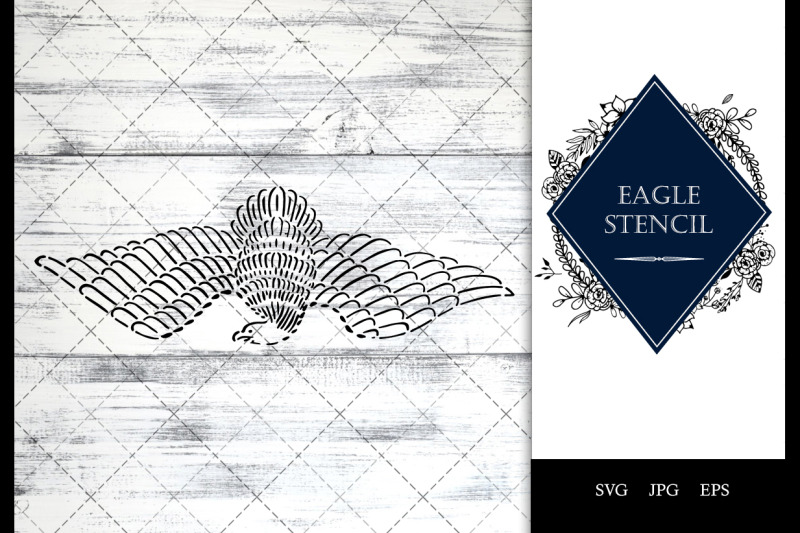 eagle-stencil-vector-svg