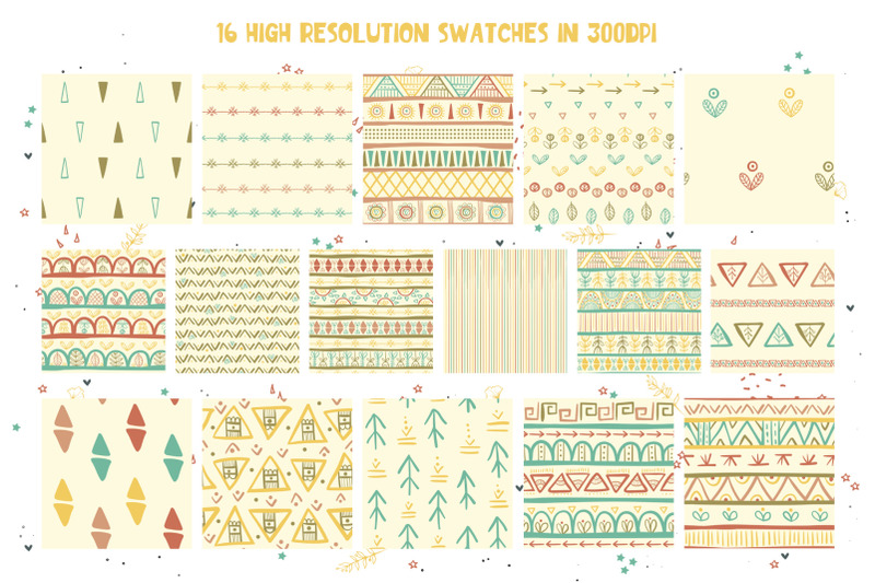 hand-drawn-ethnic-abstract-patterns-vol-1