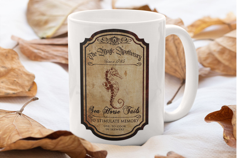 apothecary-label-svg-sea-horse-tails