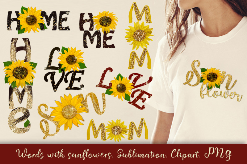 sunflowers-in-words