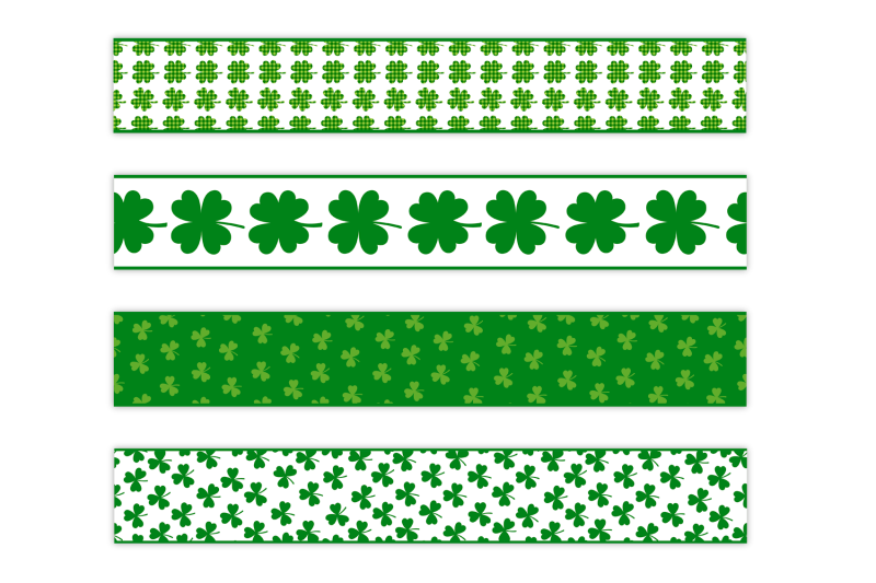 st-patricks-seamless-ribbons-ribbons-st-patricks-template