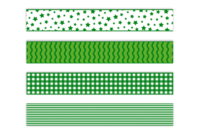 st-patricks-seamless-ribbons-ribbons-st-patricks-template