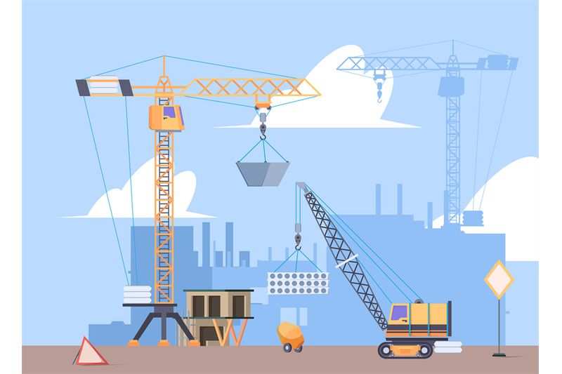 constructions-crane-builders-making-big-house-engineering-build-crane