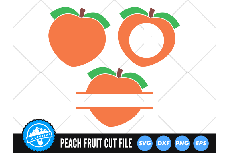 peach-svg-kawaii-fruit-svg-peach-frame-cut-file