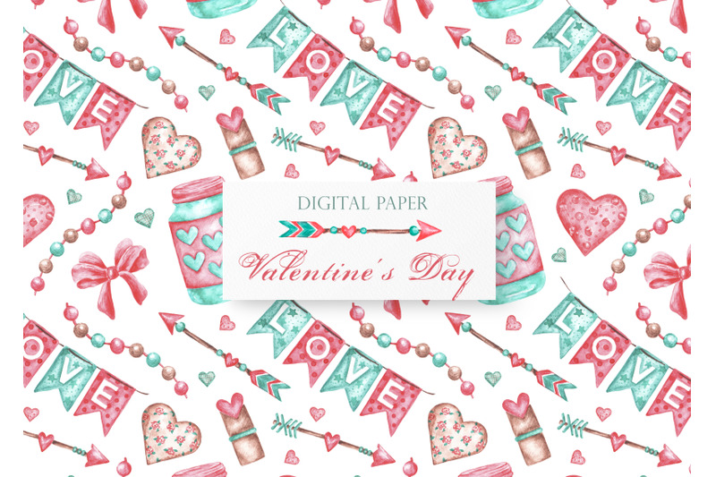 love-valentine-039-s-day-digital-paper-seamless-pattern-valentine