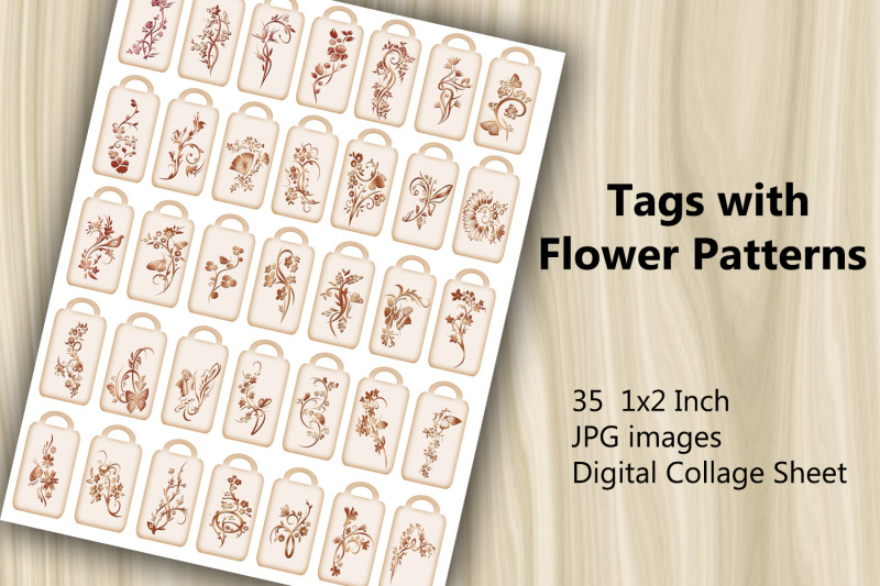 digital-collage-sheet-flower-tags