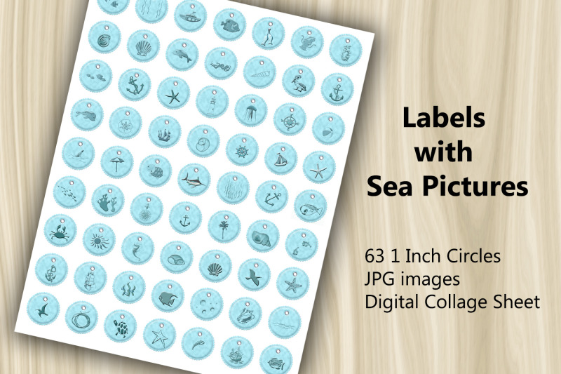 digital-collage-sheet-sea-labels