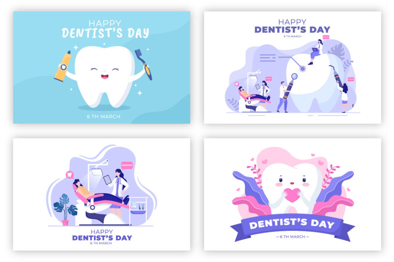 20-world-dentist-day-cartoon-background-illustration