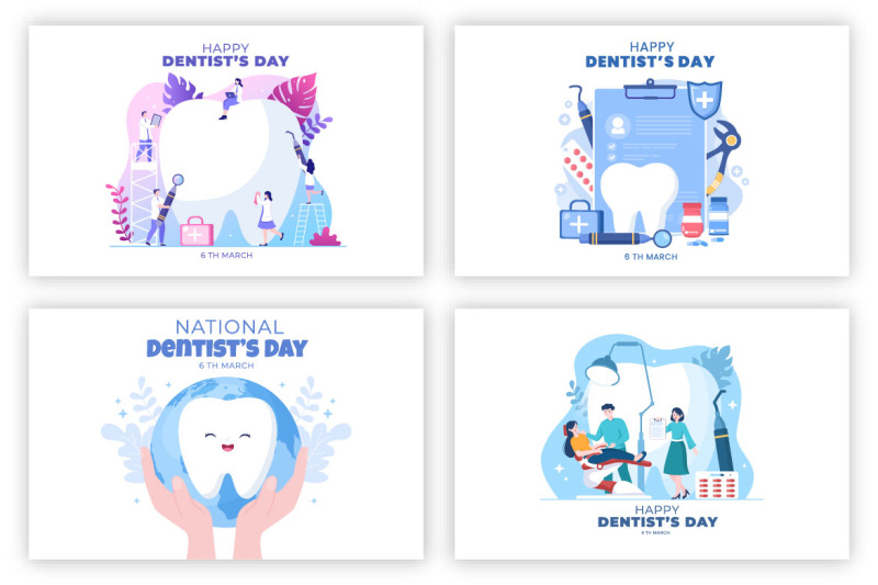 20-world-dentist-day-cartoon-background-illustration