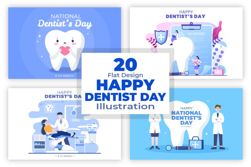 20-world-dentist-day-cartoon-background-illustration