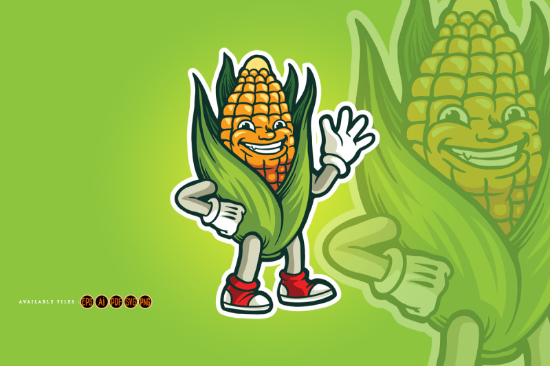 funny-corn-cartoon-mascot-colorful-illustrations