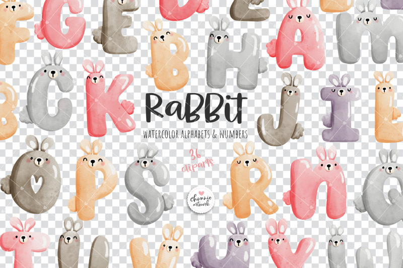 rabbit-alphabets-and-numbers-rabbit-font-clipart-rabbit-alphabet-cli