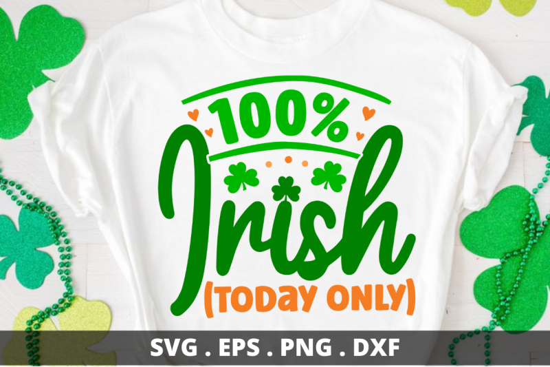 100-irish-today-only