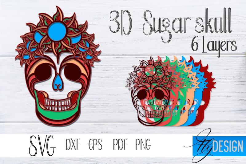 3d-layered-sugar-skull-layered-halloween-svg-design-vol-3