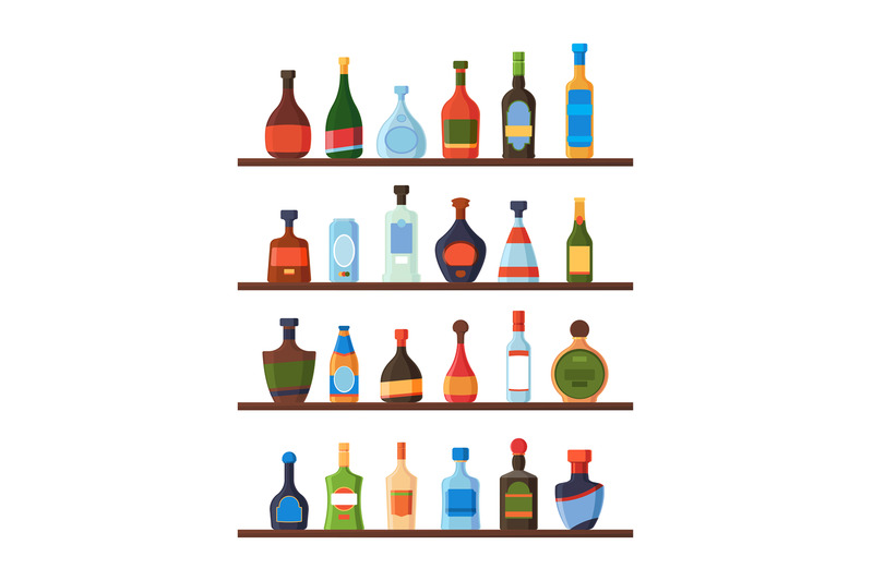 bottles-on-shelves-alcoholic-drinks-vodka-liquor-rum-wine-tequila-res