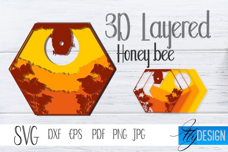 3d-layered-honey-bee-bee-svg-multilayered-svg-cut-file-v-2