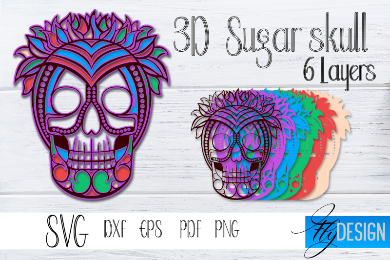 3d-layered-sugar-skull-layered-halloween-svg-design-vol-1