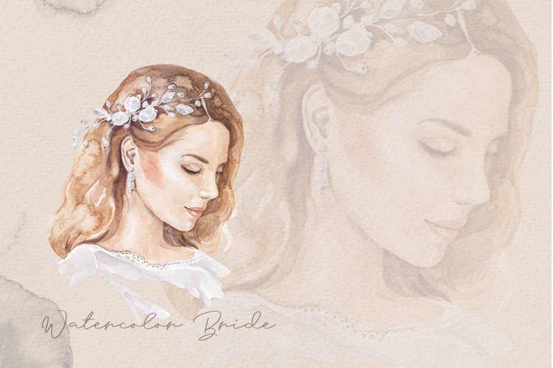 watercolor-blonde-woman-bride