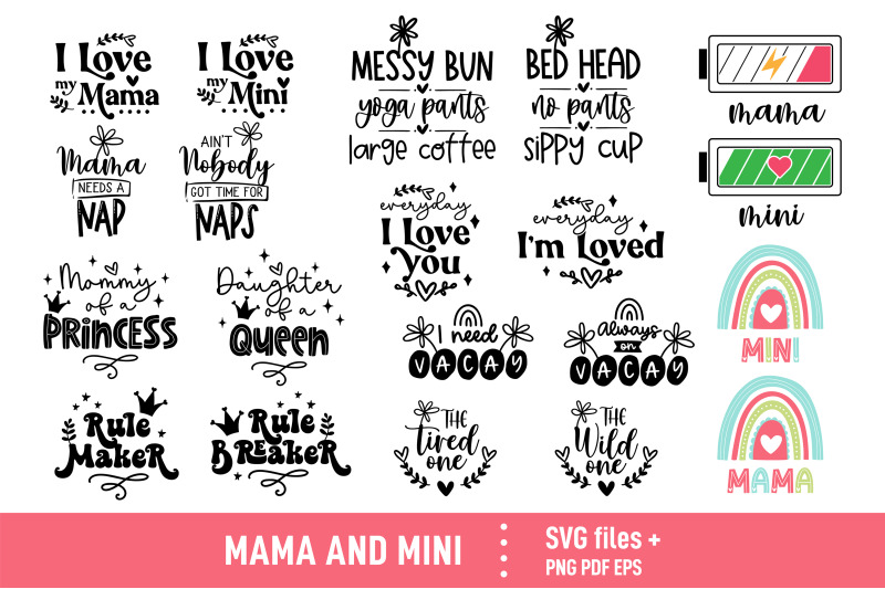 mommy-and-me-svg-bundle-mom-life-mama-and-mini