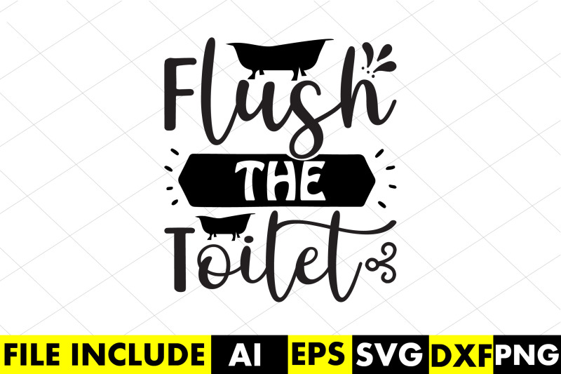 flush-the-toilet