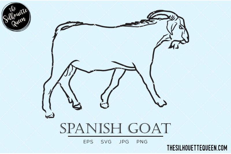 spanish-goat-vector