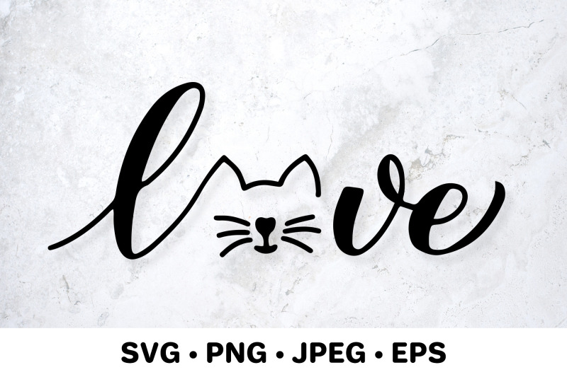 love-cat-calligraphy-lettering-pet-lover