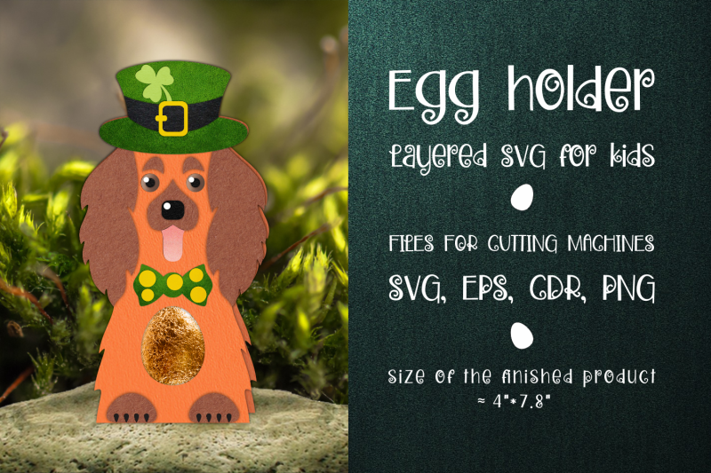 spaniel-patricks-day-egg-holder-template