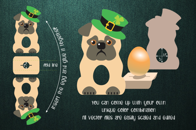 pug-patricks-day-egg-holder-template