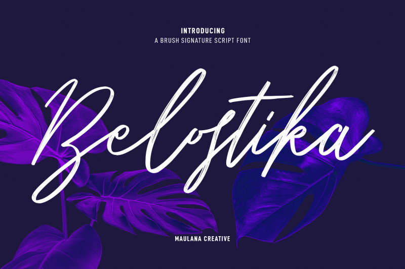 belostika-brush-script-font