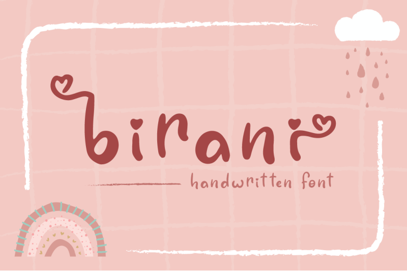 birani-lovely-handwritten-font