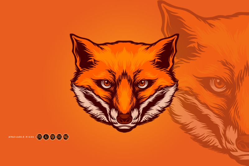 head-foxy-sport-mascot-logo-illustrations