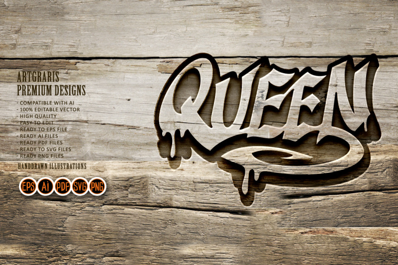 silhouette-queen-text-lettering-font-decorative