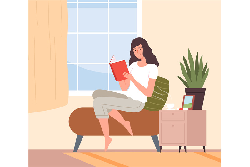 reading-girl-young-woman-read-book-in-room-morning-education-or-rela