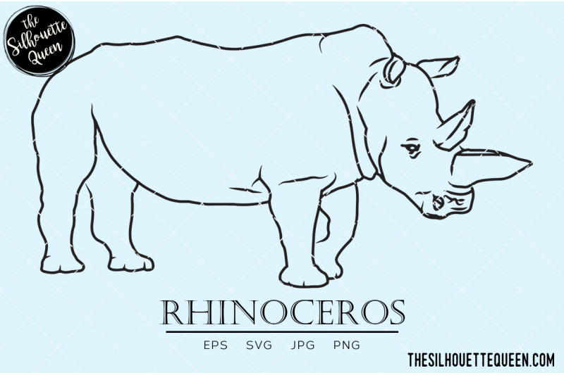 rhinoceros-vector