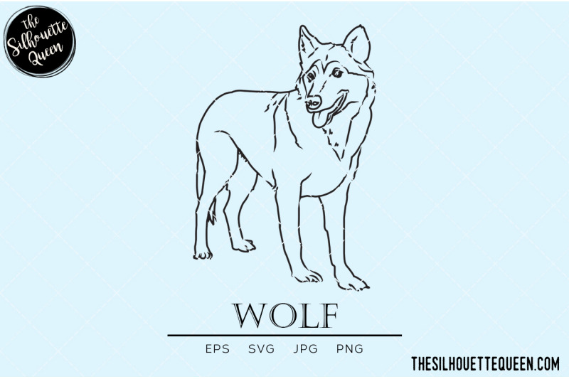 wolf-vector