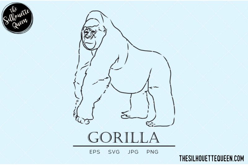 gorilla-vector