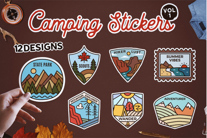 camping-logos-planner-stickers-bundle-vol1
