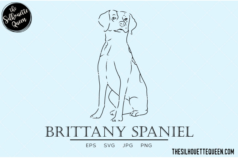 brittany-spaniel-sketch