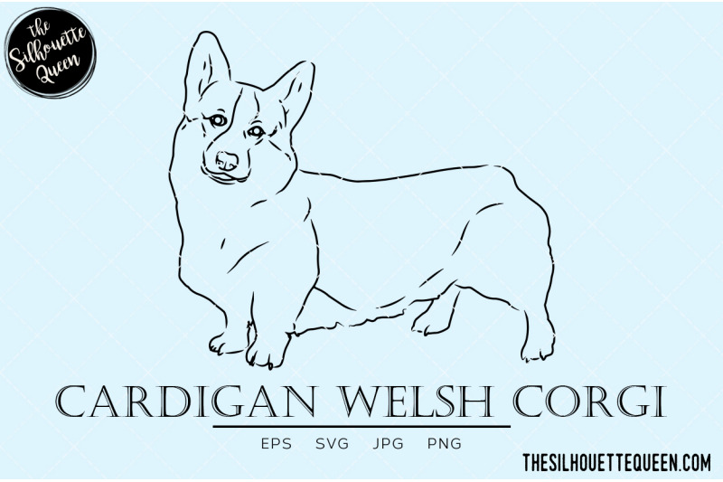 cardigan-welsh-corgi-sketch