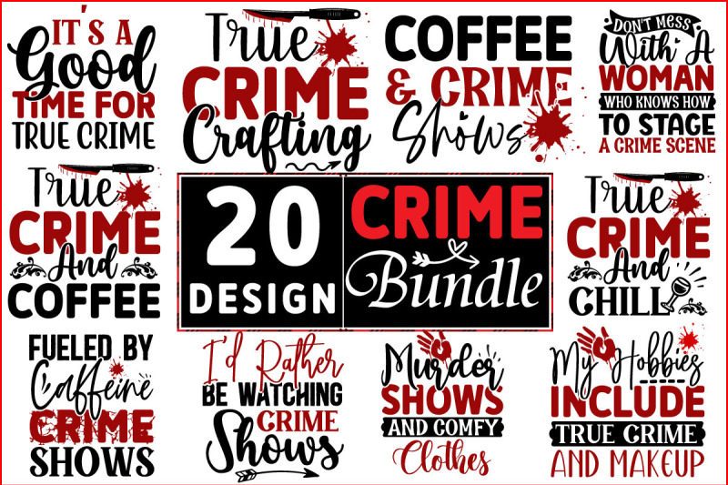 ture-crime-svg-design-bundle