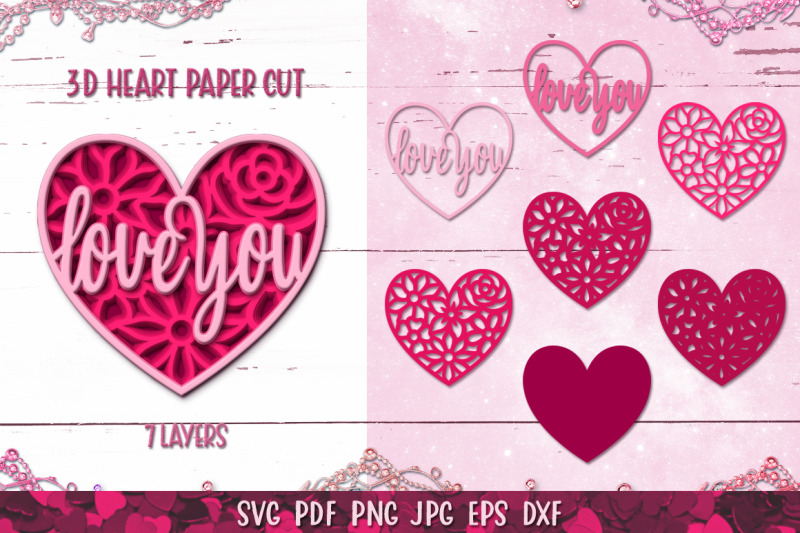 3d-heart-heart-flower-heart-paper-cut-file-3d-valentines-svg